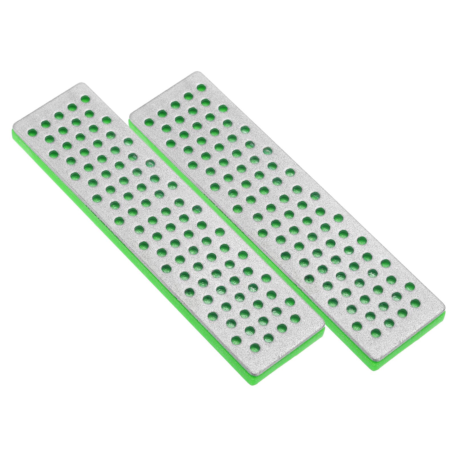 

PATIKIL 100 mm Extra Coarse Ski Snowboard Diamond Stone 2 Pieces Ski Edge Sharpener Diamond Edge File Snowboard Whetstone Green