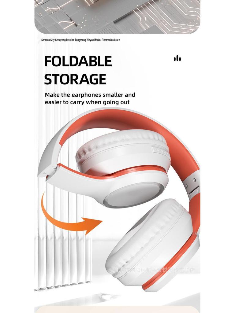 B20 Active Noise Cancelling Over-Ear Headphones, High-End Bass, Wireless Bluetooth, Long Battery Life, ANC Stereo, Gaming Headset.