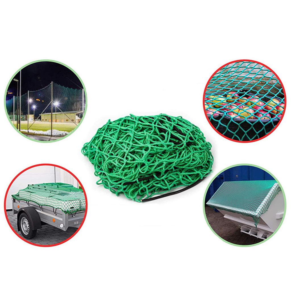 Truck Bed Net for Pickup Heavy Duty Safe Truck Storage Mesh Net for Transportation