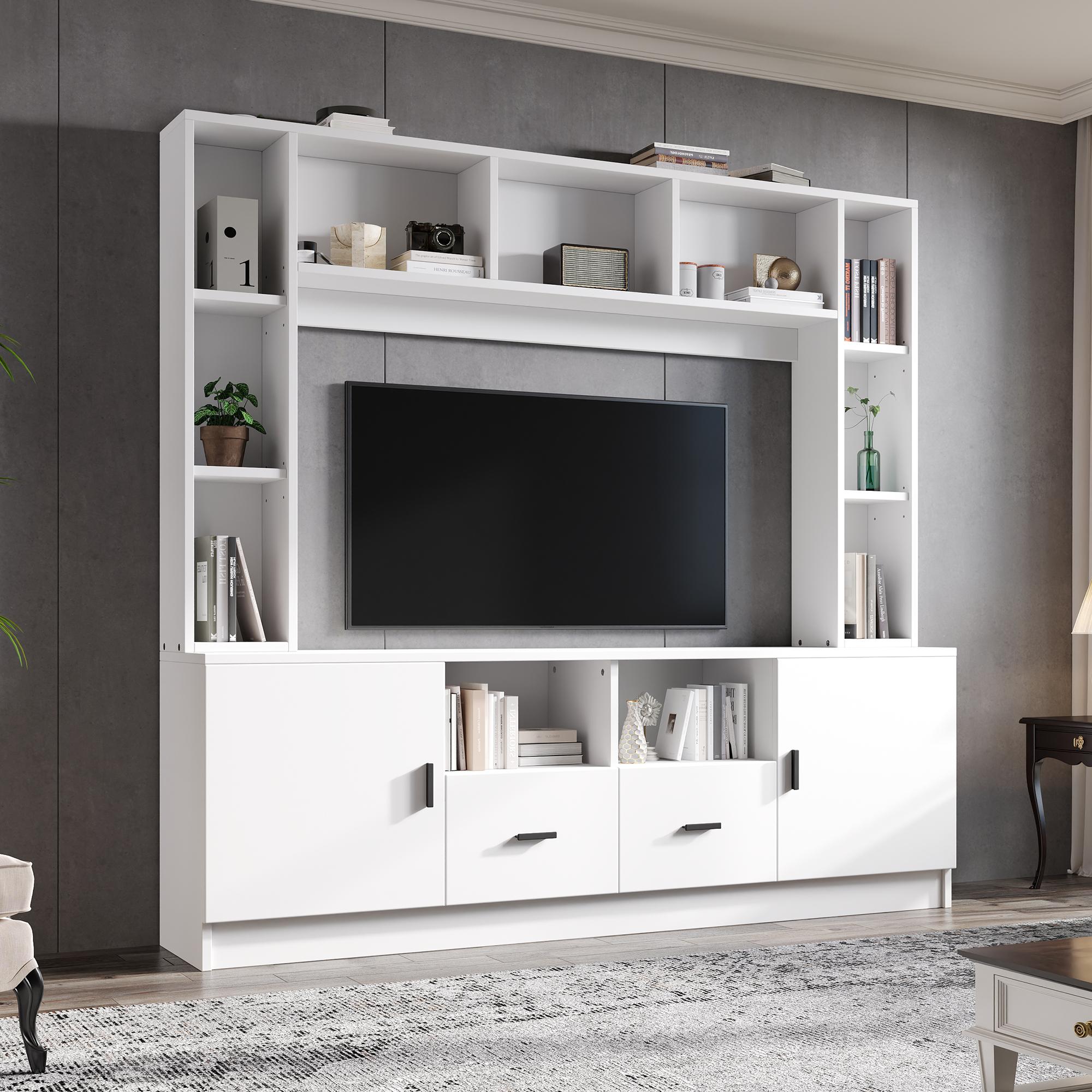 180*35*170cm TV sienas vienības komplekts, vitrīnas