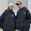 Matching Couple Hoodie Matching Couple Cute Couple Day Boyfriend Black Matching Mom and Mom Day [JUTAOPIN] Set, Korean-Style Hoodies, Accessories,