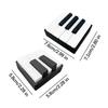 3D Printed Piano Keyboard Clicker Blackwhite Keys Press Type Relax Fidget Toys Desktop Ornament Adult Stress Relief Fidget Toy