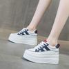 Spring and Autumn New with Skirt Sweet Mesh Little White Shoes Board Shoes Platform Super High Heel Sandals Casual Board Shoes