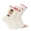 Ralph Lauren Womens/Ladies Polo Bear Crew Socks (Pack of 3)