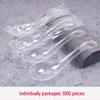 Individually Packaged Disposable Plastic Dessert Spoon