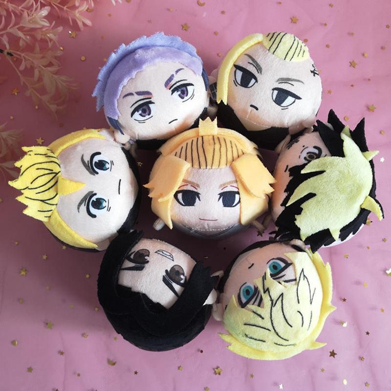 10cm Anime Plush Toy Manjiro Sano Ryuguji Ken Habumiya Ichiho Venue Keisuke Matsuno Chidori Sankilon Plush Doll Cute Soft Stuffe