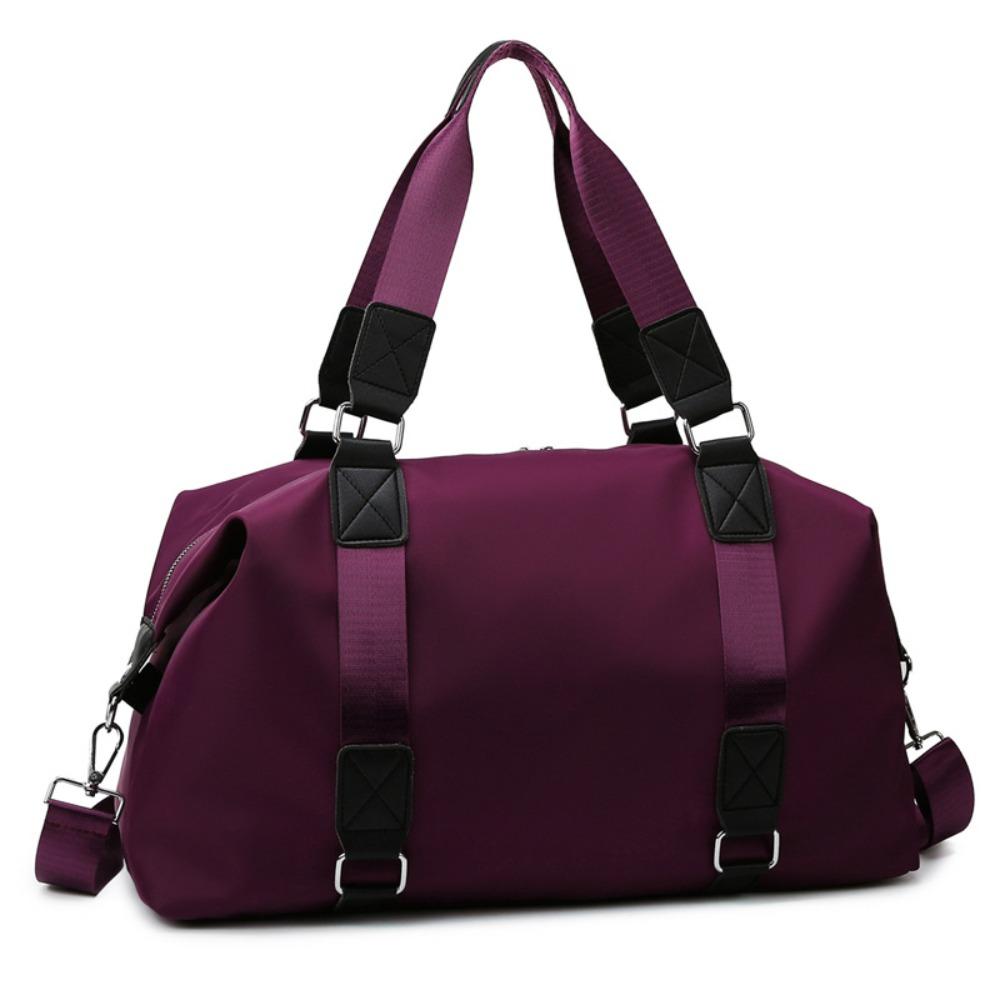 

Wet Dry Separation Yoga Bag Large Capacity Duffle Bag Fashion Travel Bag Swimming фиолетовый