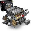 Mould King 10131 Technology W16 Engine Block Toy, 952 Piece Engine Block Set, Gift for Boys and Girls