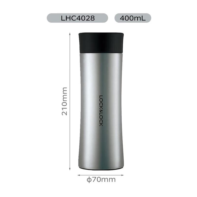 Lock&Lock 0.4L 304 Stainless Steel Thermos