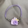 1/6pcs Mini DIY Camera Dress Up Plush Toy for Labubu 17cm Doll Accessories Dollhouse Hanging Neck Accessories Dollhouse Pendant
