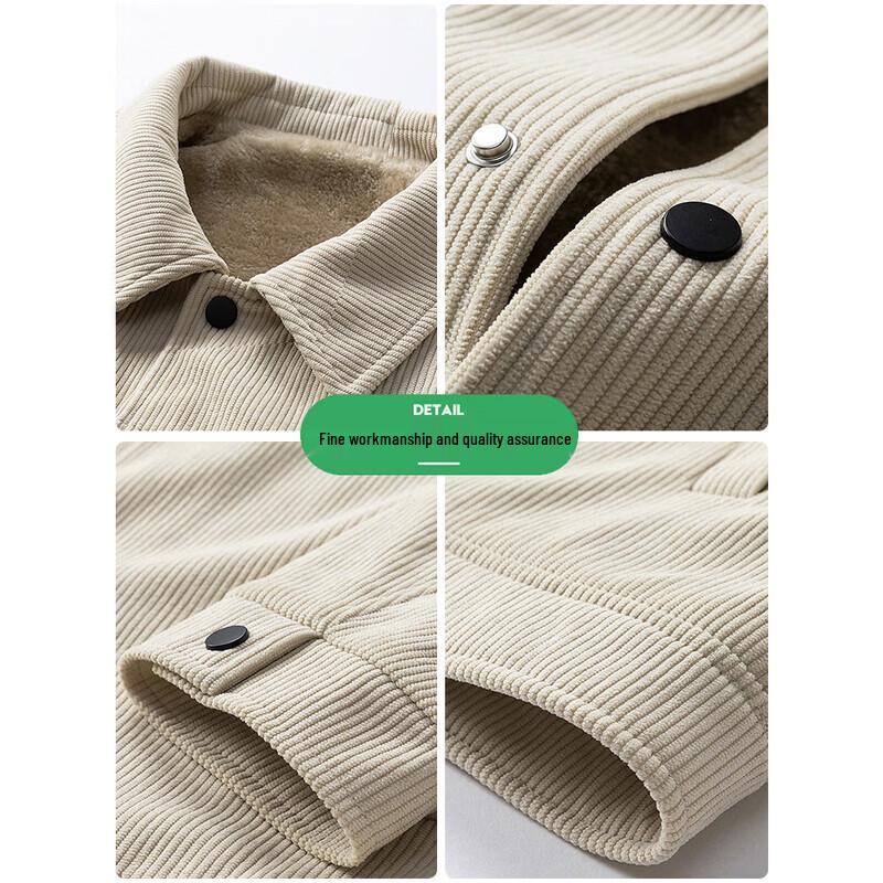 Mark Fairwhale Men's Corduroy Warm Jacket