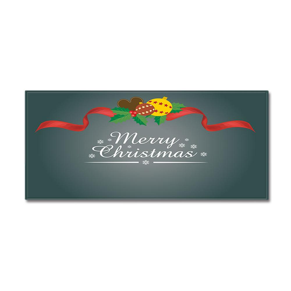 Christmas Kitchen Sand Carpet Doormat Long Floor Mat
