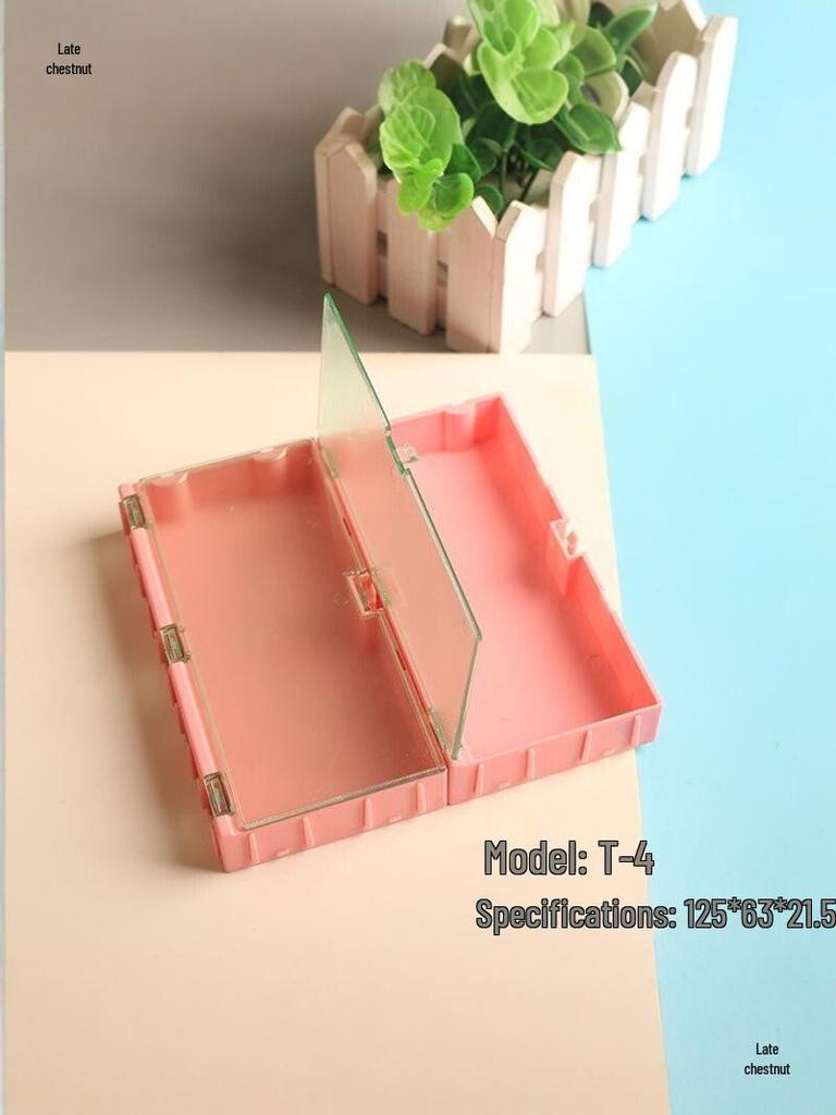 Interlocking SMT Component Box for Chip Resistor Storage