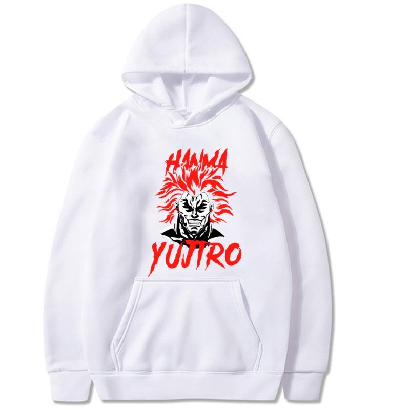 Japanese Animation The Grappler Hanma Baki  Hoodies Men Long Sleeve Sweatshirts Women Harajuku Streetwear Sudaderas