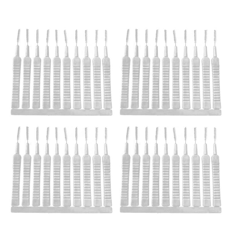 Shower Hole Cleaning Brush 40pcs Small Hole Cleaning Brush Mini Design Household Cleaning Tool for Showerheads Faucets and