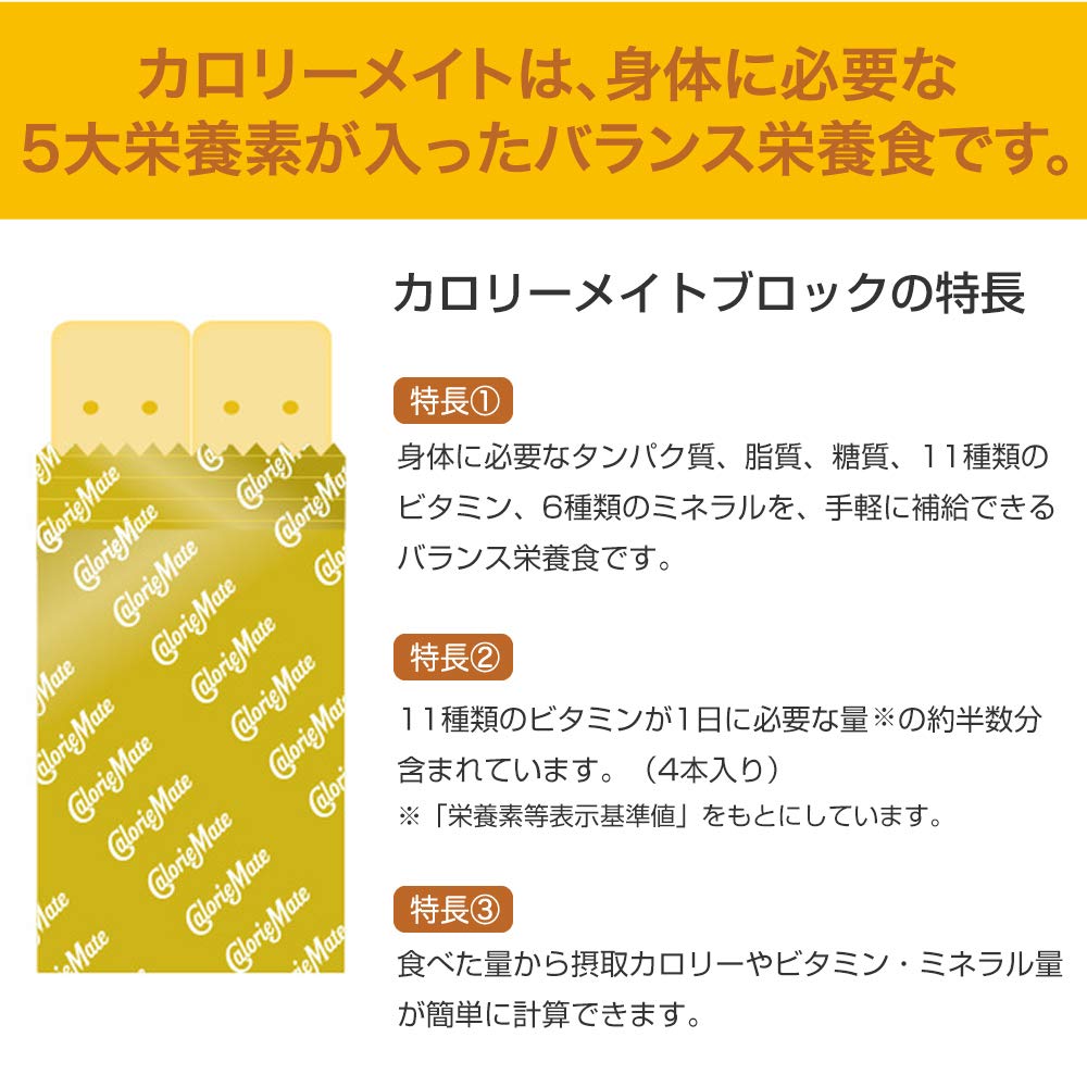 Otsuka Pharmaceutical Calorie Mate Block 4 sticks x 10 packs Cheese,