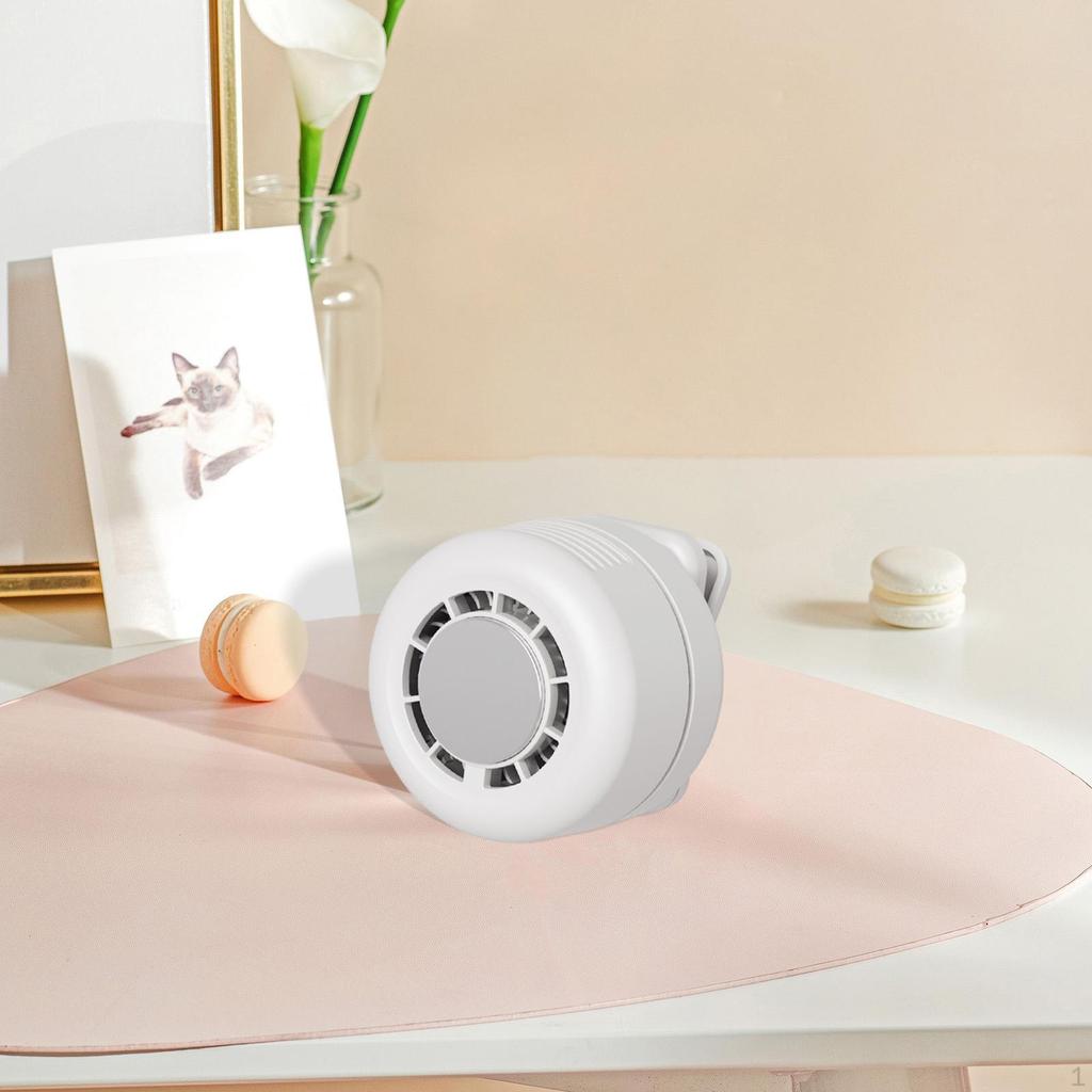 Versatile Mini Bladeless Wearable Personal Fan for Outdoor Indoor Men Women Kids Adults Sports