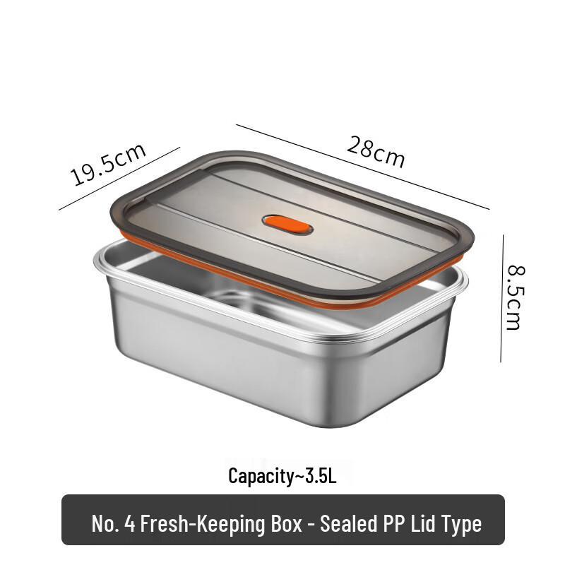 

Andytai Stainless Steel Food Storage Box