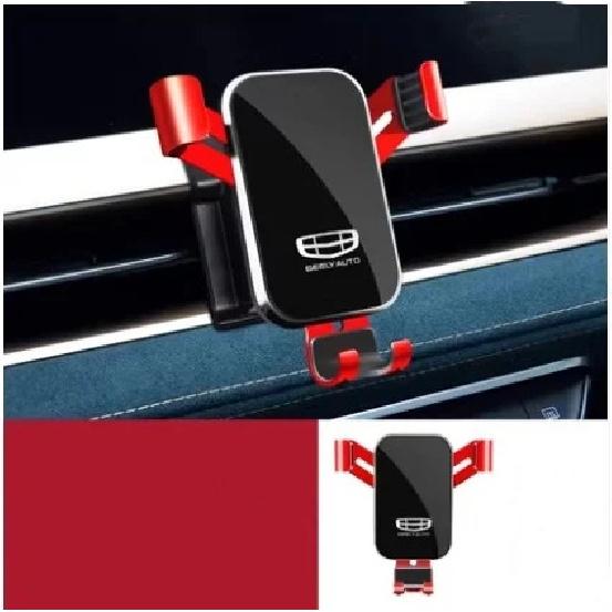 Car Mobile Phone Holder Air Vent Stand GPS Gravity Bracket Support Clip Shockproof for Geely Monjaro KX11 Xingyue L -