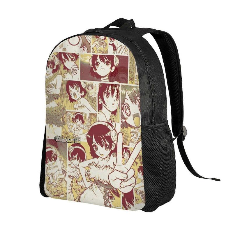Ogawa Yuzuriha Anime Backpack Cartoon Travel Bags 3D Printed Casual Daypacks-SYS379