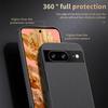 Leather Magsafe Case for Google Pixel 8 Pro Car Magnetic Holder Wireless Charging Silicone Hard Phone Cover GooglePixel8Pro