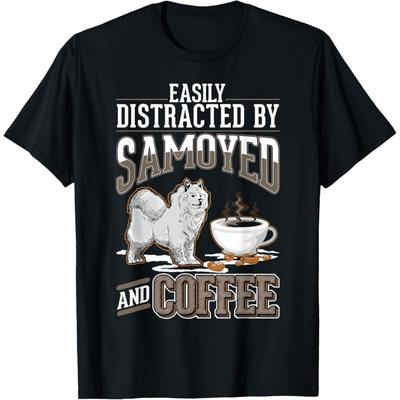 Samoyed And Coffee Samoyede T-Shirt