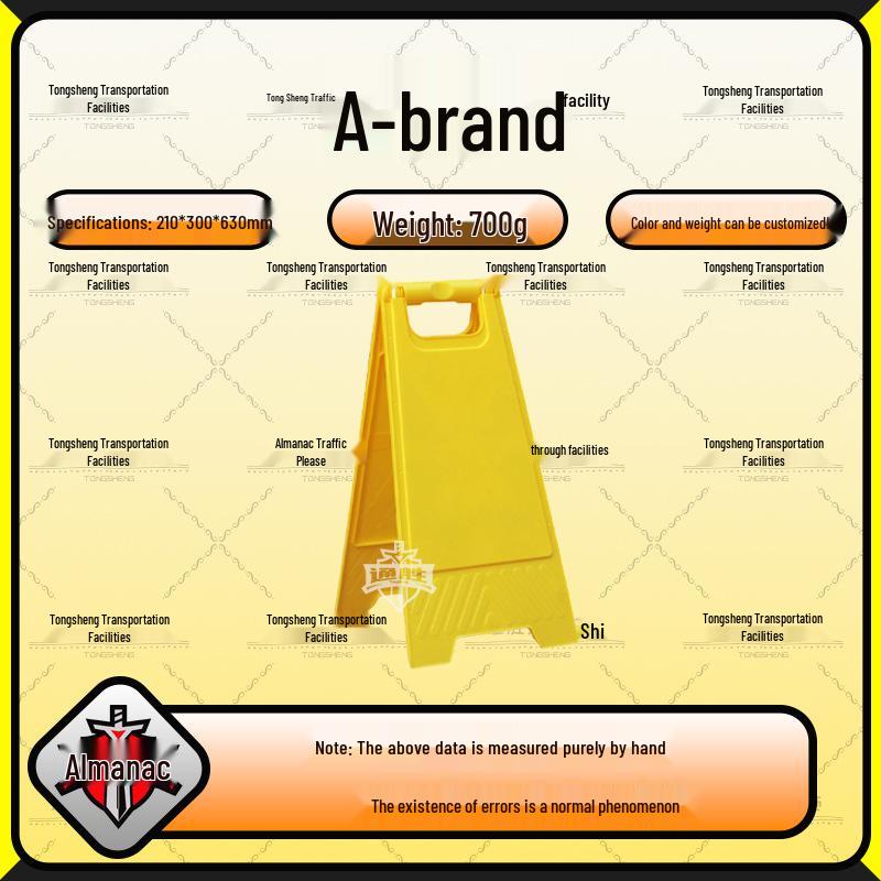 A-Frame Plastic Wet Floor & No Parking Safety Sign