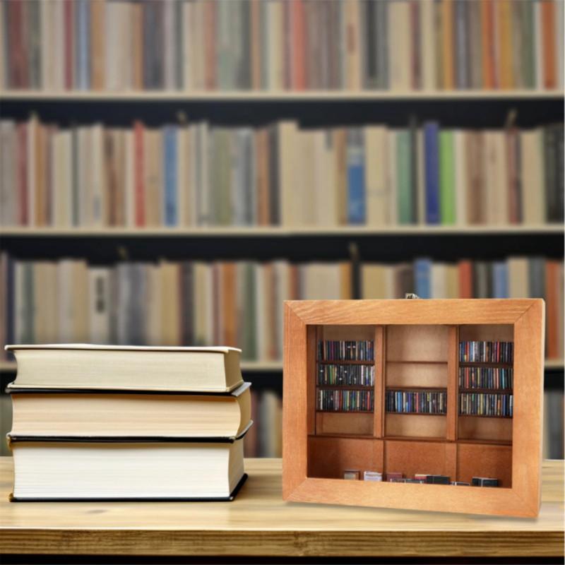 Anxiety Decorative Relief Book Toy Stand Cardboard Material Study Work Spaces