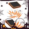 Halloween Pumpkin Carving Tools Set Kitchen Tool Adults Kids Reusable Ergonomic Handle