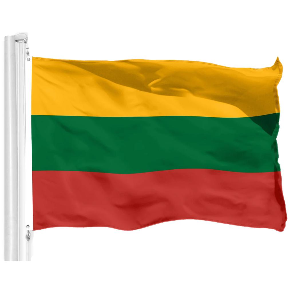 Printwear Polyester Lithuania Flag
