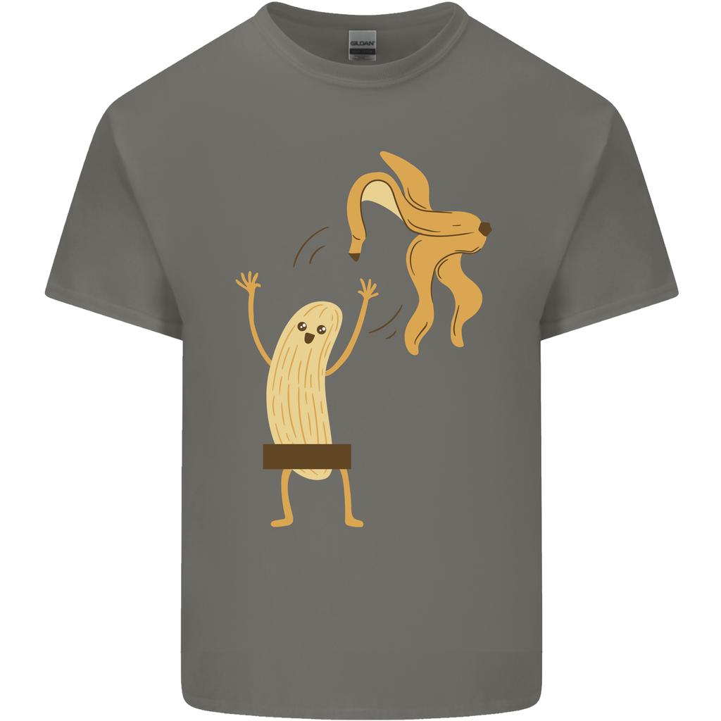 Get Naked Censored Banana Funny Unisexs Light Cotton TShirt