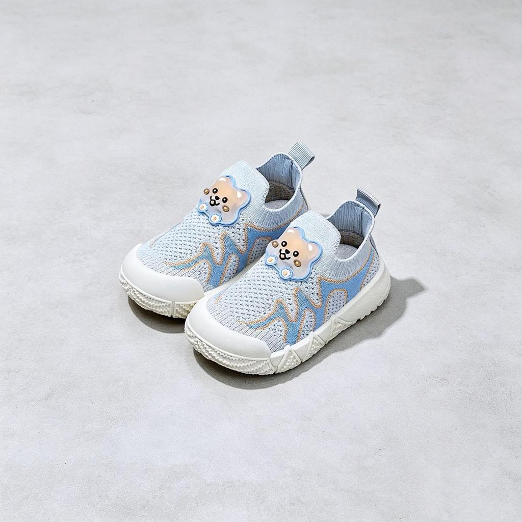2025 Kids' Flyknit Slip-On Sports Shoes - Breathable, Soft Sole, Double Mesh for Boys & Girls