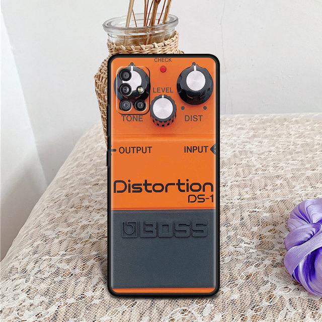 Weiche Hülle für Samsung Galaxy A51 A71 A50 A21s A12 A32 A52 A22 A72 A31 Silikon Handyhülle A41 A02s Cover Funda Boss Distortions Pedal