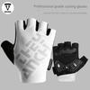Mtetem Cycling Gloves Half-Finger Road Bike Short-Finger Gloves for Men and Women, Non-Slip, Shock-Absorbing, Breathable Equipment