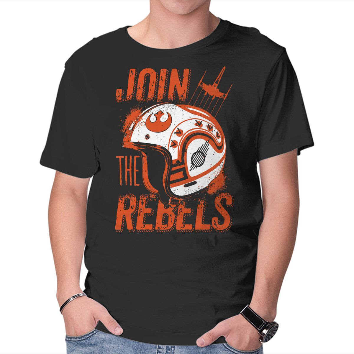 Unisex Crew Neck T-Shirt You Must Join Graphic Short Sleeve Casual Tee XXL
