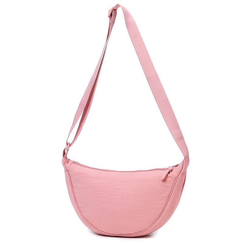 Damen Nylon Crossbody Dumpling Bag - Stilvolle Umhängetasche für Studentinnen