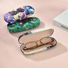 Storage Box Cartoon Sunglasses Box Kitten Glasses Case Pu Leather Eyewear Holder For Teens Storage Fashion Accessory Gift Idea