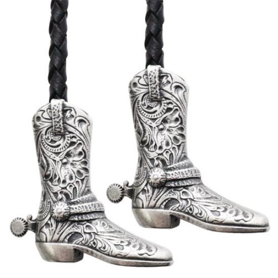 Naszyjnik z kowbojskim krawatem w stylu westernowym Krawat polarny Krawat polo Krawat Bolo prt0154 [Muszki.jp]