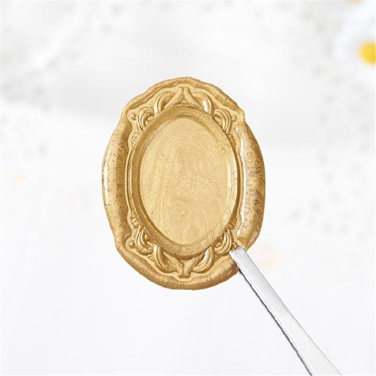 Photo Frame Sealings Wax Stamp Head Fire Paint Envelope Wedding Parties Invitation