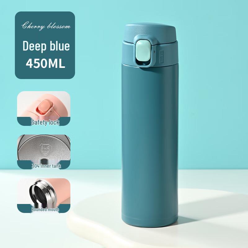 Shangqi Vacuum Insulated Stainless Steel Water Bottle - 2 Pack