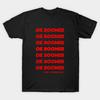 Herren Schwarzes Print-T-Shirt Ok Boomer No-Cut Transferpapier Print Baumwoll-T-Shirt