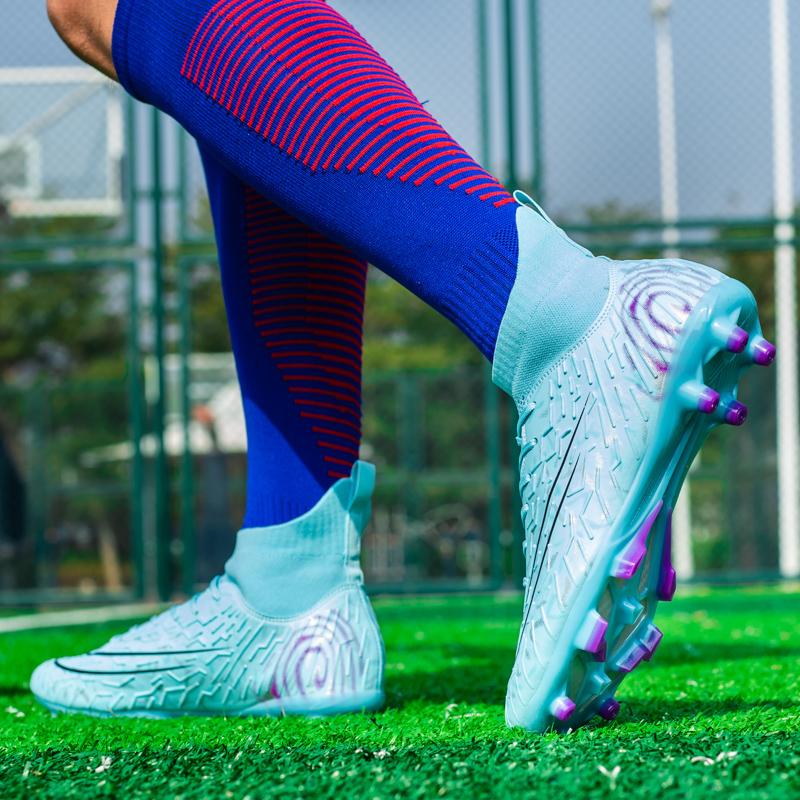 Men Football Boots Outdoor Professional Soccer Shoes Comfortable Superfly Indoor Futsal Breathable Training Shoes