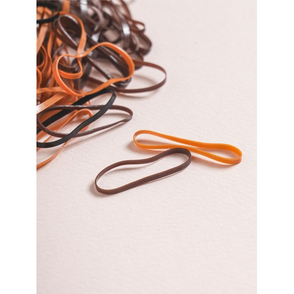 Daiso Faixas de TPU 120 Unidades Marrom