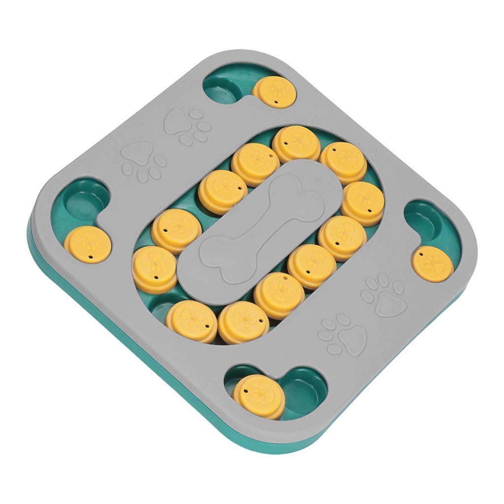 Dog Puzzle Toys Educational Relieve Boredom Dog Food Dispenser Game for Interactive Training Grey