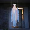 Halloween Outdoor Swing Ghost Decor 5 FT Large Hanging Swing Ghost for Front Porch Yard Tree Haunted House Party Decor