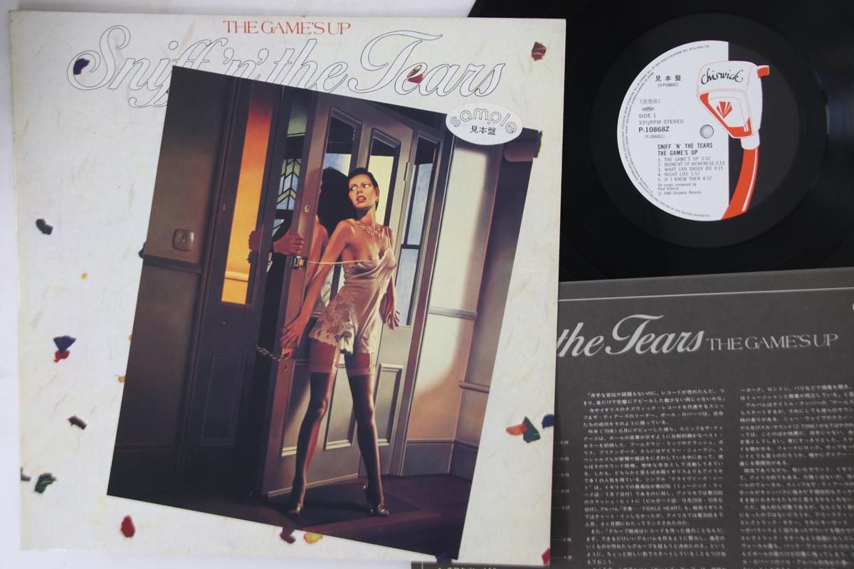 

LP Record SNIFF N THE TEARS - Game s Up P10868ZPROMO CHISWICK 1980 Japan Rock Used