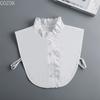Girls Bowknots Lapel Shirt Detachable Collar Autumn Sweater Blouse Women Fake Collar Girls Removable Shirt Neck False Collar