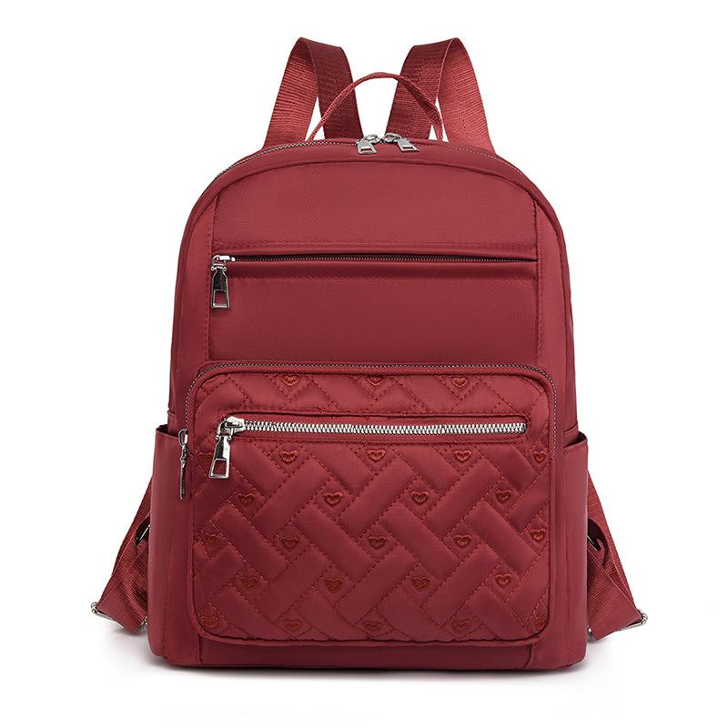 

Новая модная корейская версия большого объема, модный повседневный дорожный рюкзак из ткани Оксфорд, женский рюкзак