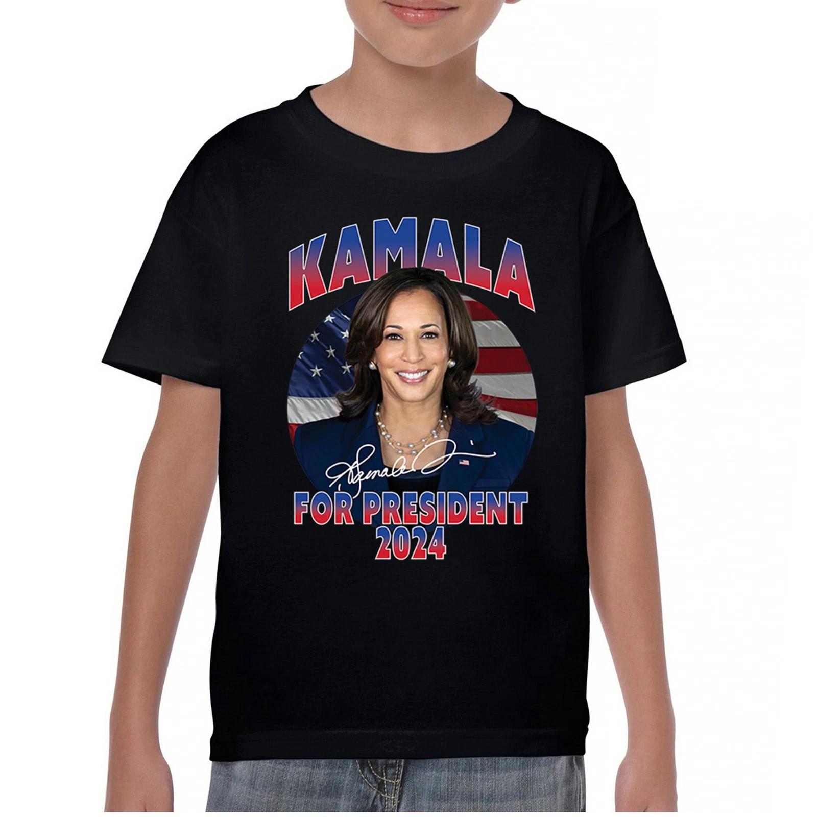 

Kamala For President 2024 Youth kids boys T-Shirt President 47 Harris I m Speaking Kids 100