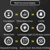 SANDA Fashionable Waterproof  Men's Electronic Watch Sports Multifunctional Large Dial Three Pin Double Display Men's Wrist Watc